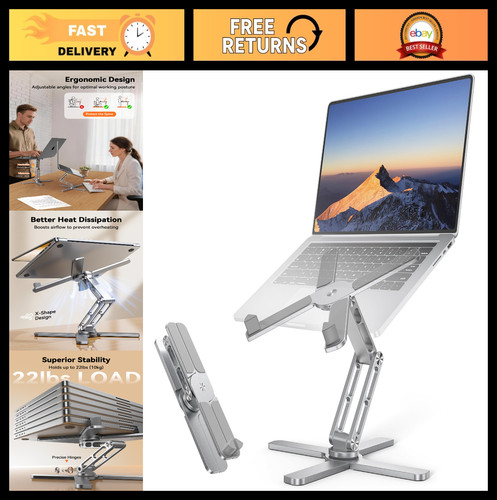 Adjustable laptop stand with - laptop,