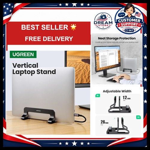Ugreen vertical laptop stand - laptop,